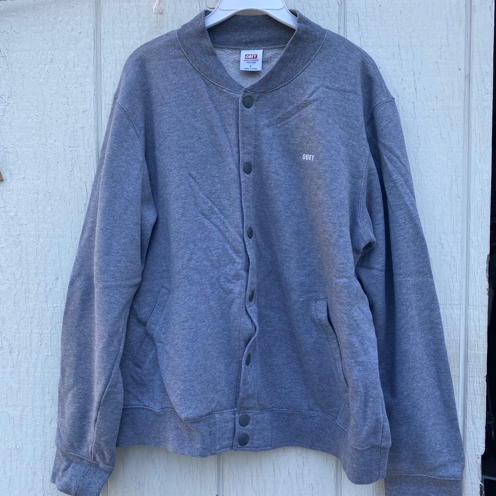 Obey Button up Sweater